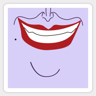 Ursula's Smile Sticker